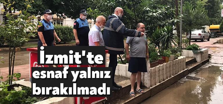 Sabah saatlerinden itibaren başlayan yoğun yağışla birlikte tüm ekipleriyle birlikte