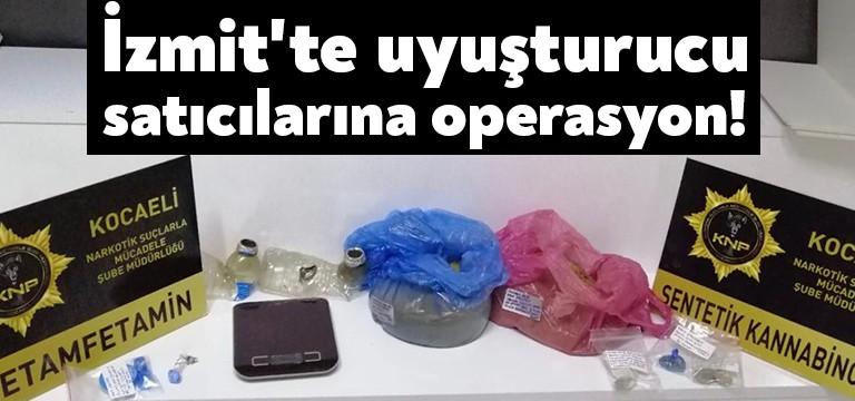 Kocaeli İl Emniyet Müdürlüğü‘nce uyuşturucu madde imal ve ticaretinin engellenmesine