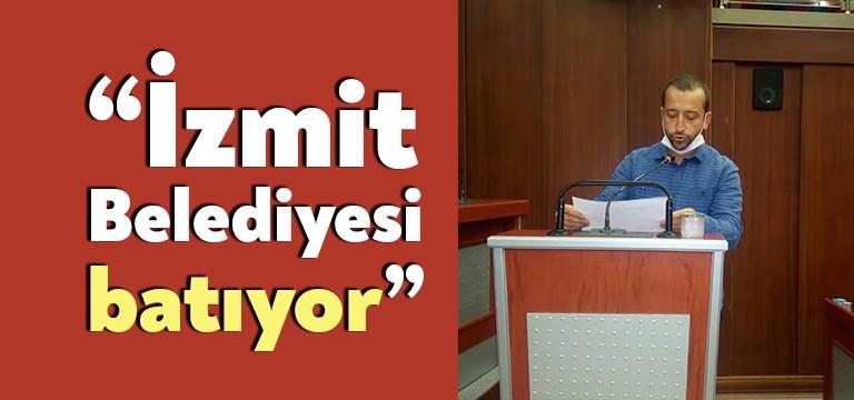 İzmit Belediye Meclis Üyesi Muharrem Tutuş, bugünkü meclis toplantısında “İzmit