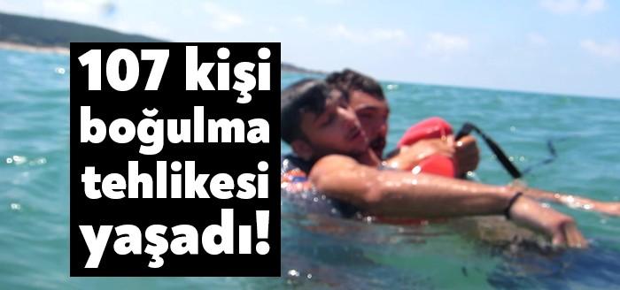 KOSKEM liderliğinde Kocaeli sahillerinde görev yapan Kocaeli Büyükşehir Belediyesi ekipleri,