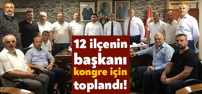 MHP İl Başkanı Aydın Ünlü, MHP MYK Üyesi Erkan Azeri