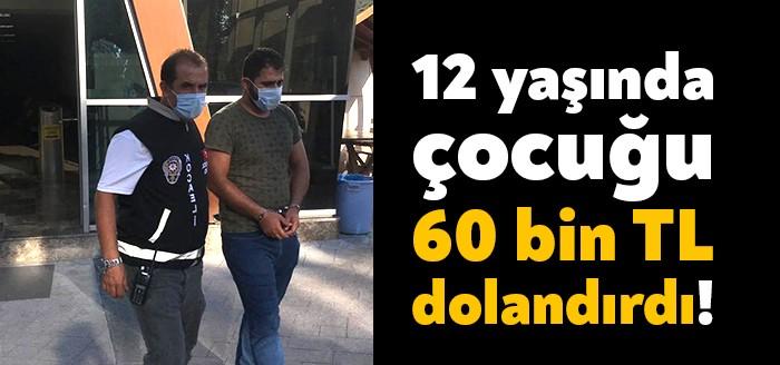 Kocaeli Karamürsel'de telefonla aradığı 12 yaşındaki çocuğu baban banka soygununa
