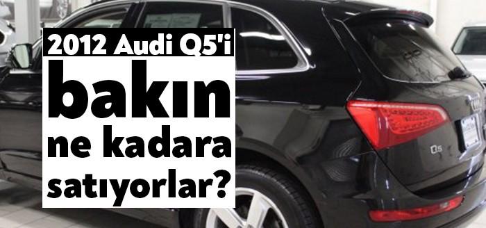Kocaeli 1. İcra Dairesi Müdürlüğü, 2012 model Audi Q5 marka