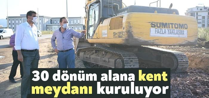 Kartepe Belediye Başkanı Mustafa Kocaman, 30 dönüm alana kurulan Kent