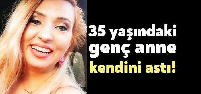 Derince Sırrıpaşa Mahallesinde ikamet eden 35 yaşındaki genç anne, evde