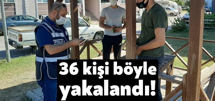 Kocaeli Emniyet Müdürlüğü ekipleri tarafından yapılan denetimlerde kurallara uymayan kişilere