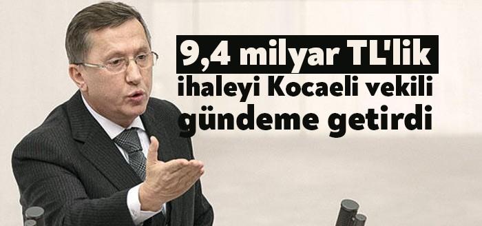 9,4 milyar liralık demiryolu ihalesi meclis gündemine taşındı. İYİ Partili