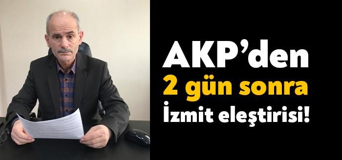 İzmit Belediyesi AKP Grup Başkan Vekili Mustafa Soydabaş, belediyenin toplu