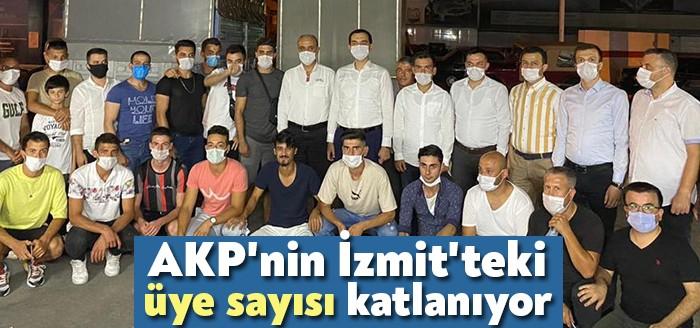 AKP İzmit İlçe Başkanı Av.Ali Güney, ikinci toplu üye katılım