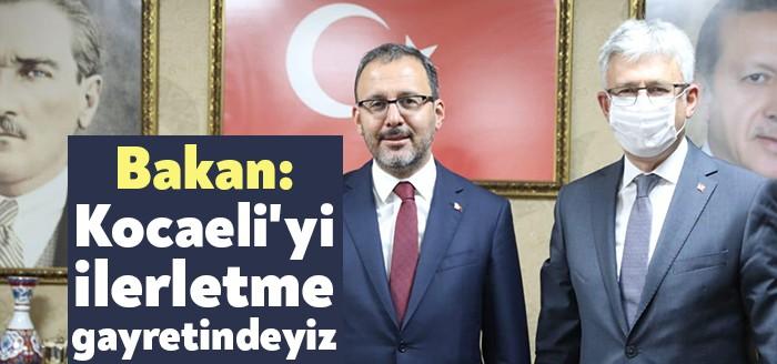 Gençlik ve Spor Bakanı Muharrem Kasapooğlu, "Gerek bakanlığımız gerek hükümetimiz