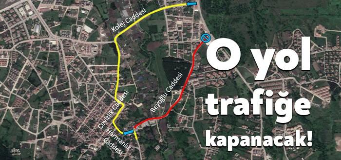 Başiskele Yeniköy Merkez Mahallesi Beyoğlu Caddesi’ndeki mevcut köprü yıkılarak 4