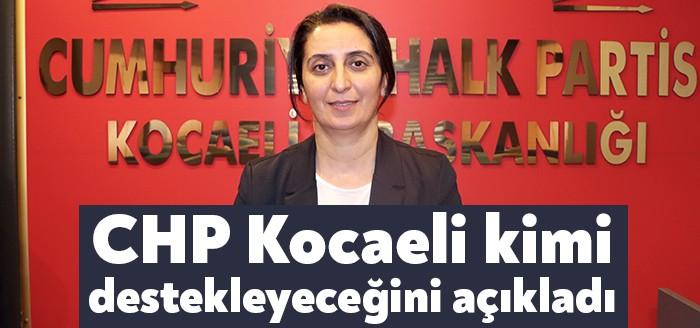 CHP Kocaeli İl Kadın Kolları Başkanı Songül Kaya, CHP Kadın