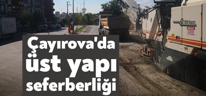 Kocaeli Büyükşehir Belediyesi, Çayırova ilçesindeki cadde ve sokaklarda üst