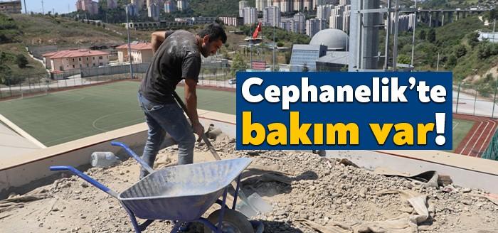 İzmit Belediyesi, uzun yıllardır bakımı yapılmayan Cephanelik Spor Tesisleri’nin fiziki