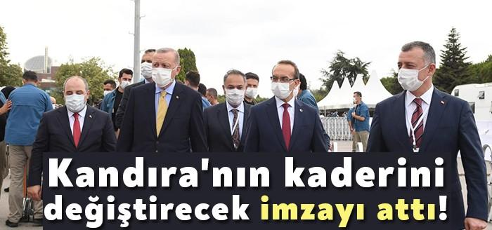 Cumhurbaşkanı Erdoğan’ın TUBİTAK ziyaretinde Büyükşehir Belediyesi’nin Tıbbi ve Aromatik Bitkiler