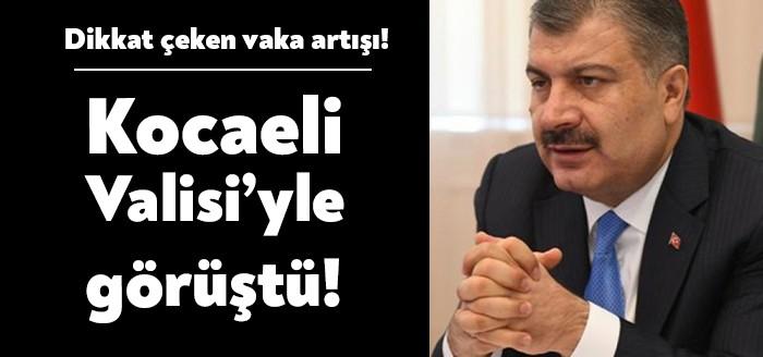 Sağlık Bakanı Fahrettin Koca, corona virüsü vaka sayılarının artış gösterdiği