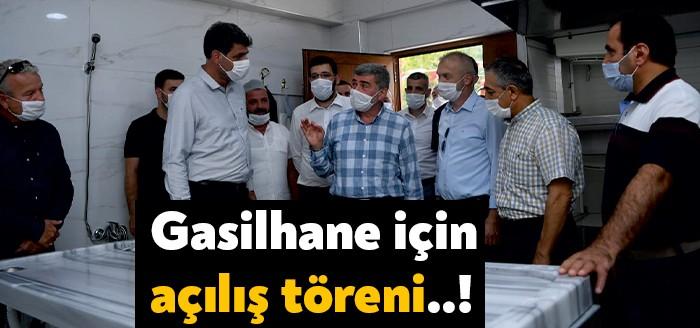 Kocaeli'nin Kartepe ilçesinde AKP'li belediye tarafından inşa edilen bir gasilhane