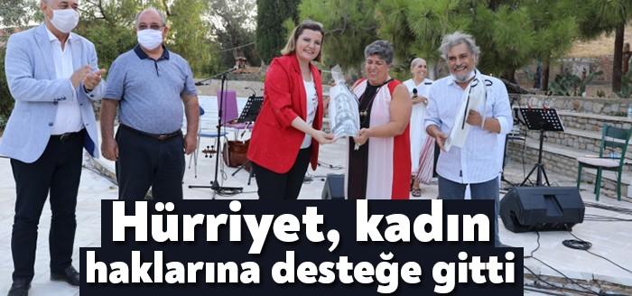 Uluslararası Knidos Kültür Sanat Akademisinin bu yıl "Kadına Yönelik Şiddet"