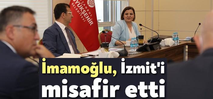 İzmit Belediye Başkanı Fatma Kaplan Hürriyet ve başkan yardımcıları, İstanbul