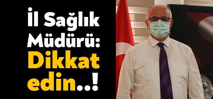 Kocaeli İl Sağlık Müdürü Op. Dr. Şenol Ergüney bu dönemde