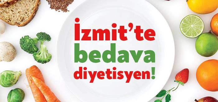 Kocaeli İzmit'te CHP'li belediye haftanın bir günü ücretsiz diyetisyen hizmeti