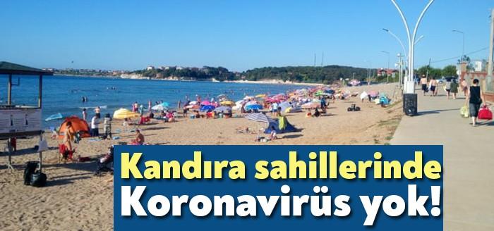 Kocaeli'nin Kandıra ilçesinde bulunan Kerpe, Kefken, Cebeci, Kumcağız sahilleri binlerce kişiyi