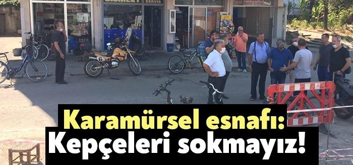 Karamürsel Battı Çıktı Projesinin Güney yan yol çalışması sırasında yan