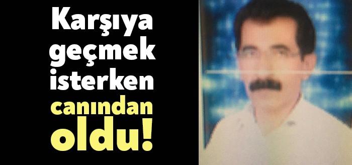 Körfez D-100 karayolunda karşıdan karşıya geçmek isteyen bir kişi, bir