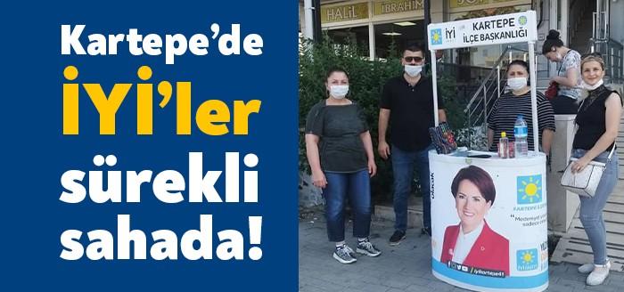 Kartepe'de yapılacak ilk mahalli idareler seçiminde belediyeyi kazanmayı hedefleyen İYİ