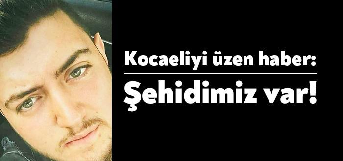 Kocaeli şehit haberi herkesi derinden yaraladı. İskenderun'da görev yapan Gebzeli