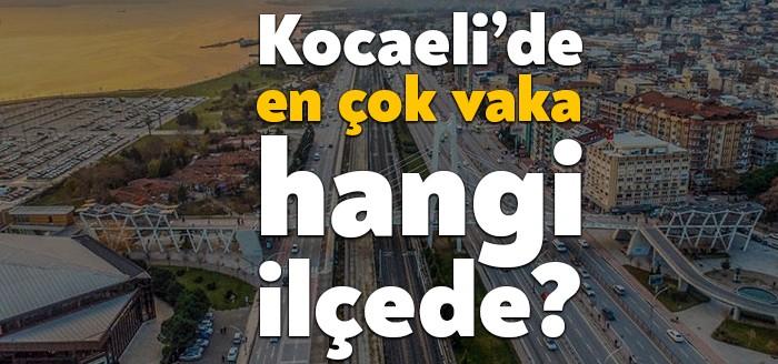 Kocaeli’de corona virüsü en çok hangi ilçede görülüyor. Kocaeli İl