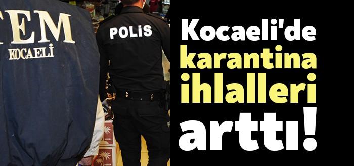 Koronavirüs salgınının yayılmasının önlenmesi kapsamında yapılan kontrollerde kural ihlalleri yapan