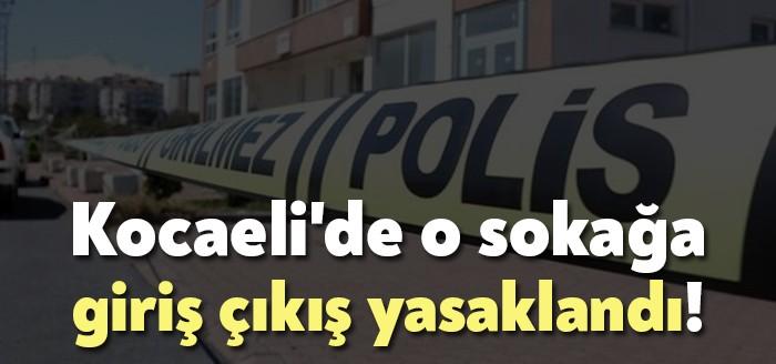 Kocaeli'nin Darıca ilçesinde, Koronavirüs vakalarında artış olan iki sokak bir