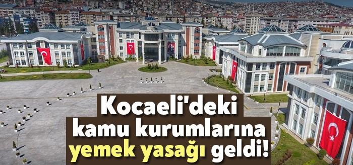 Kocaeli İl Umumi Hıfzıssıhha Kurul  Toplantısında yeni bir karar alındı.
