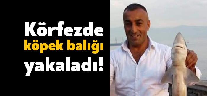Kocaeli Dilovası ilçesinde hobi olarak oltayla balık tutan Tekin Saba