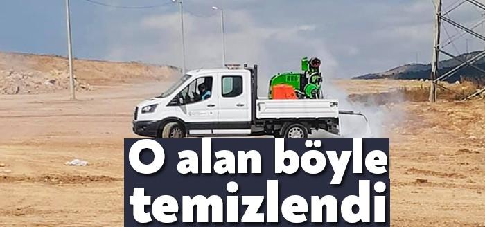 Kurban Bayramı’nın sona ermesiyle birlikte dezenfekte çalışmalarını büyük bir titizlikle