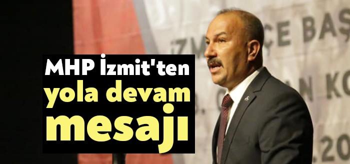 MHP İzmit İlçe Başkanı Ahmet Yalçınöz, pazar günü gerçekleştirilen kongrede