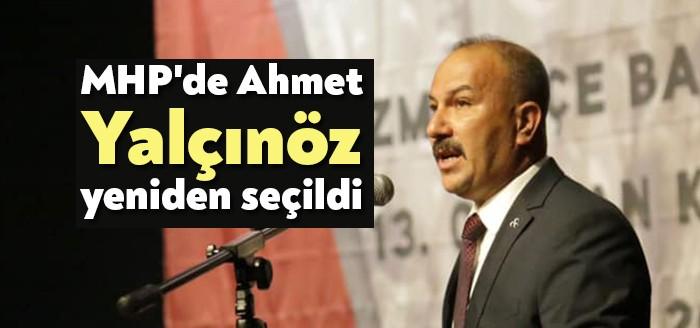 MHP İzmit İlçe Kongresi'nde mevcut başkan Ahmet Yalçınöz, yeniden ilçe