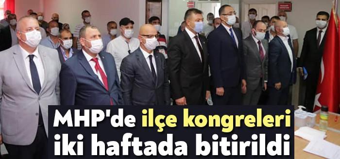 MHP Kocaeli Teşkilatları 12 ilçde3 kongrelerini iki hafta dolmadan tamamladı.