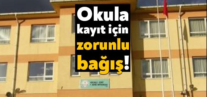 Kocaeli’de hizmet veren bir devlet okulu öğrenci kaydı için 200