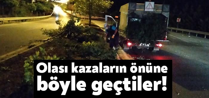 İzmit ilçesi Ömer Türkçakal Bulvarı ve Umuttepe Kampüsü yollarında meydana
