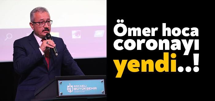 İzmit İlçe Milli Eğitim Müdürü Ömer Akmenşen corona virüsüne yakalanmıştı.