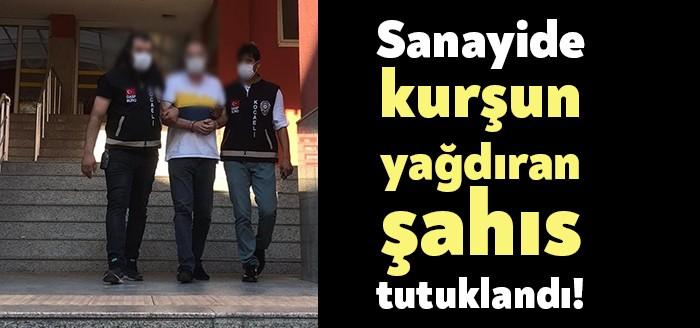 İzmit Sanayi Sitesi 11. Cadde‘de dün girdiği iş yerinde üç