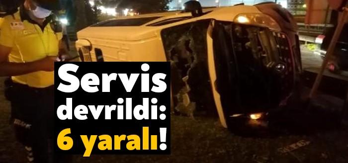 Kocaeli'nin Gebze ilçesinde sabah saatlerinde meydana gelen trafik kazasında bir