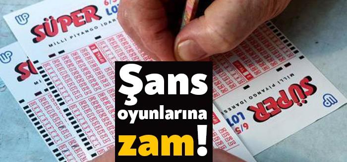 Milli Piyango'da şans oyunlarına yüzde 100'e varan zamlar yapıldı. 10