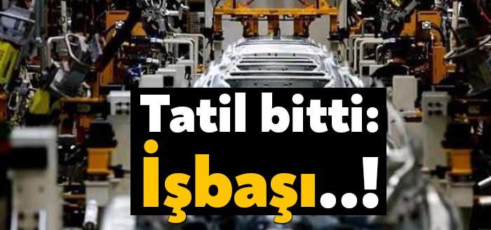 Türkiye’de üretim yapan fabrikalarda periyodik bakım ve onarım için verilen