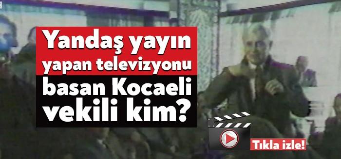 BBC Türkçe tarafından yayınlanan TRT baskını görüntülerinde döneminde SHP Kocaeli