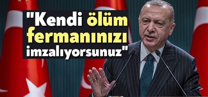 Cumhurbaşkanı Recep Tayyip Erdoğan, kabine toplantısı sonrası bir açıklama yaptı.