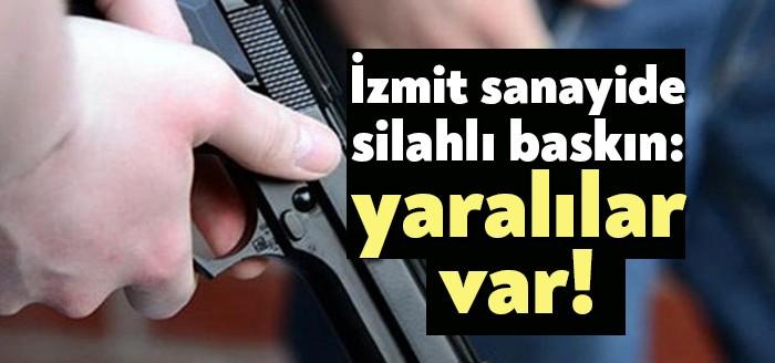 İzmit Sanayi Sitesi'nde güpegündüz silahlı baskın yaşandı. Sanayi Sitesi 11.