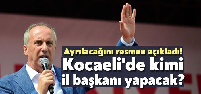 CHP'de ayrılık çanları Muharrem İnce tarafından çalındı. İnce CHP'den ayrılıp